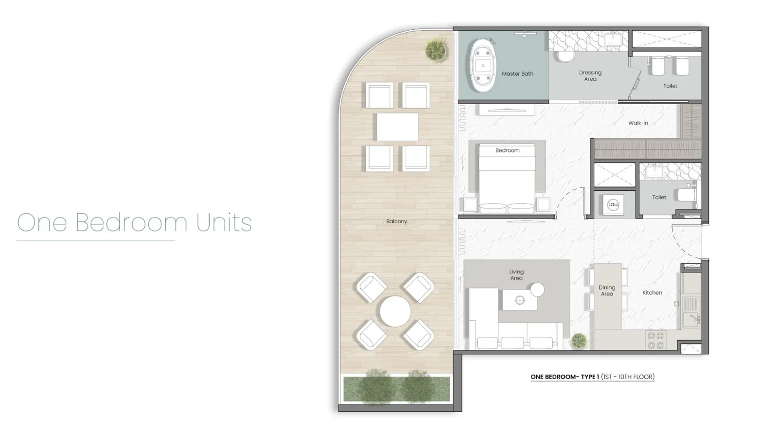 1-Bedroom